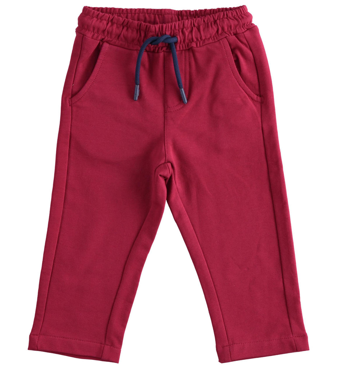 Pantalone in felpa stretch di cotone ROSA Sarabanda
