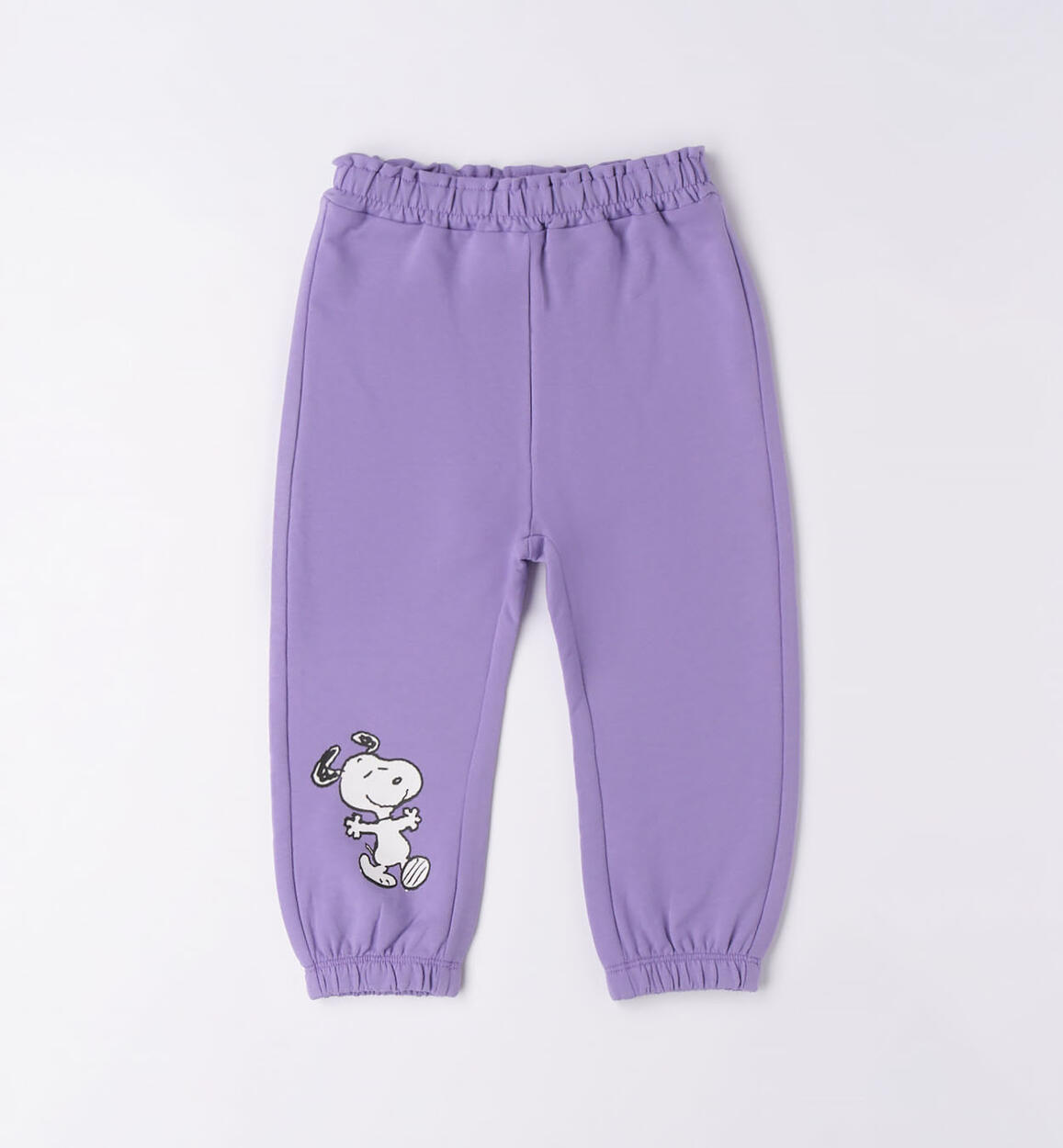 Pantalone lungo bambina Snoopy VIOLA Sarabanda