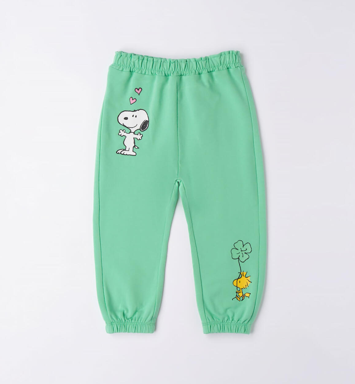 Pantalone lungo bambina Snoopy ROSSO Sarabanda