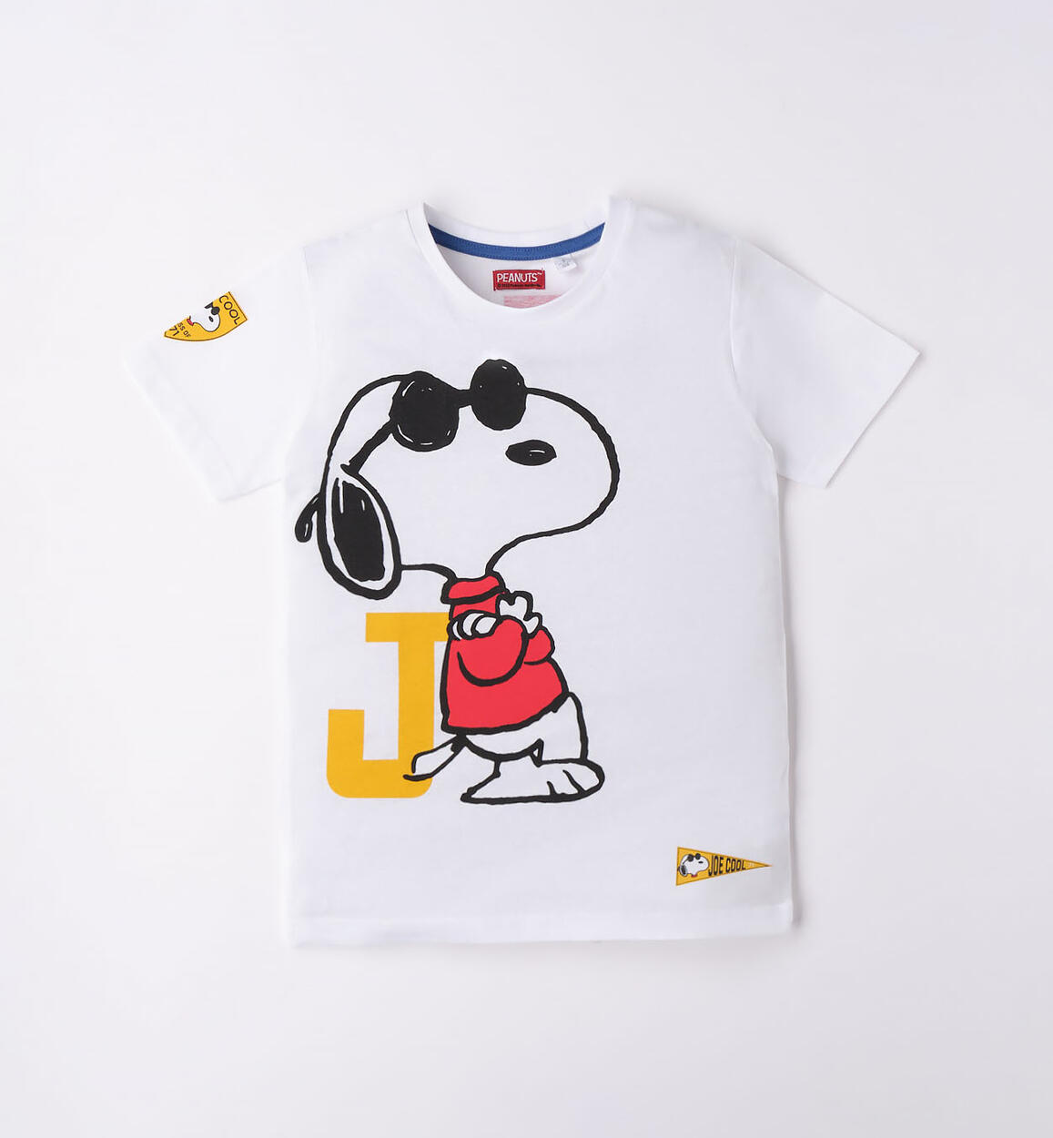 T-shirt Snoopy ragazzo BIANCO Sarabanda