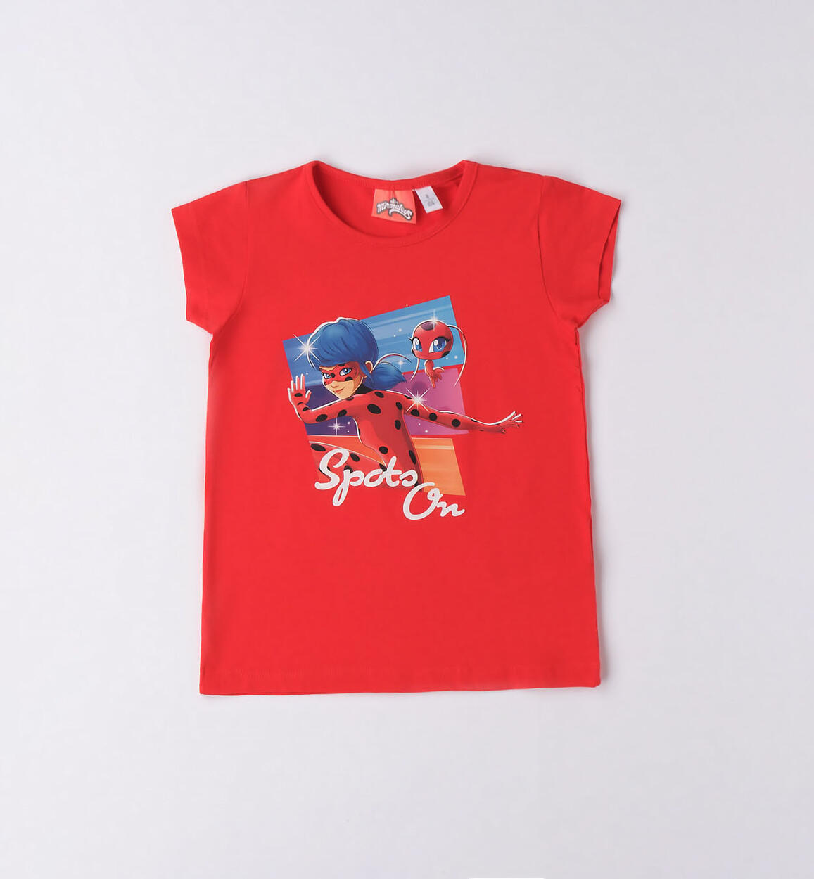 T-shirt bambina "Miraculous" ROSSO iDO
