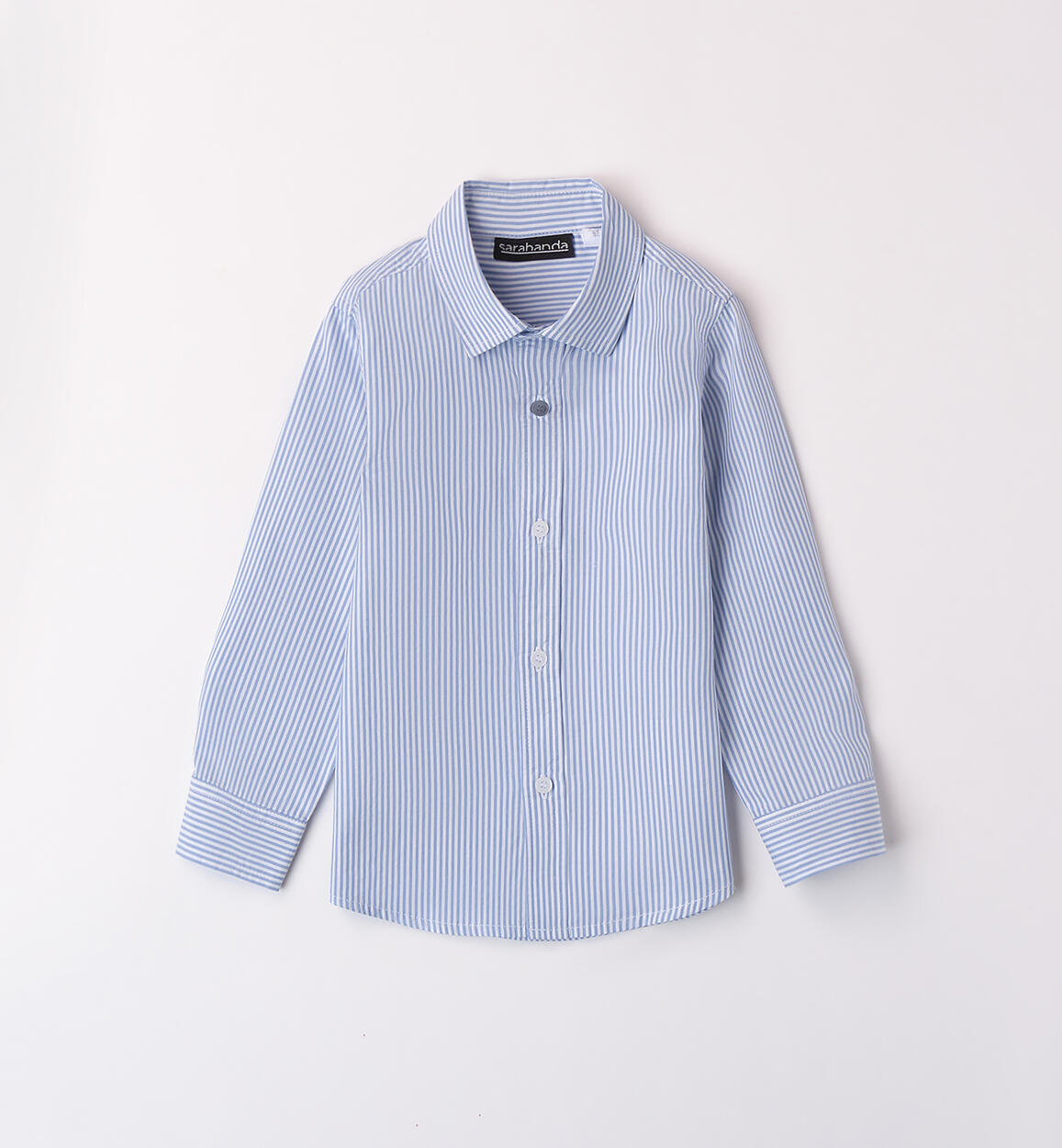 Camicia a righe bambino BLU Sarabanda