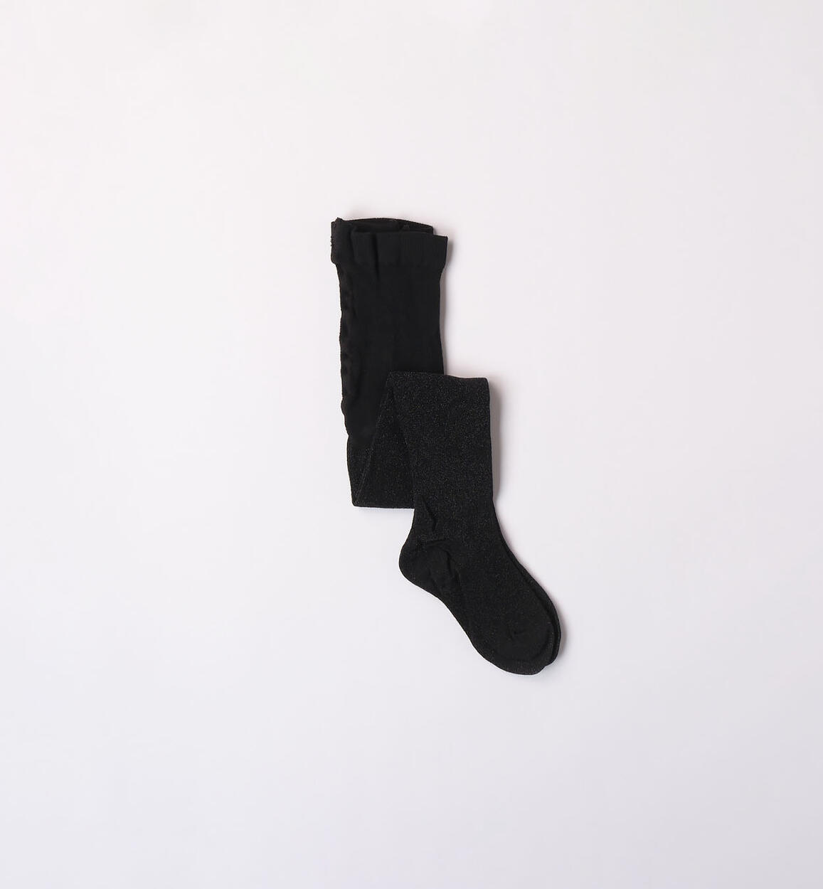 iDO lurex tights for girls from 6 to 16 years BLACK iDO