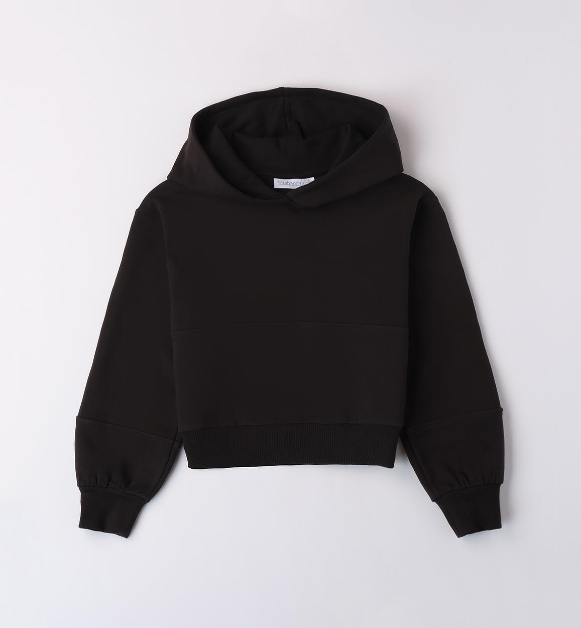 Hooded sweatshirt for girls BLACK Sarabanda