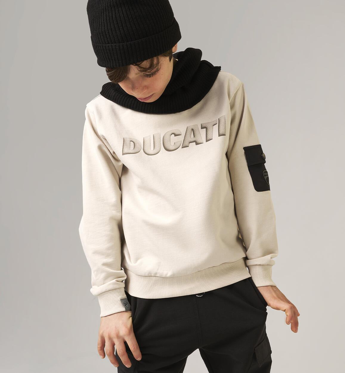 Felpa Ducati per bambino BEIGE DUCATI