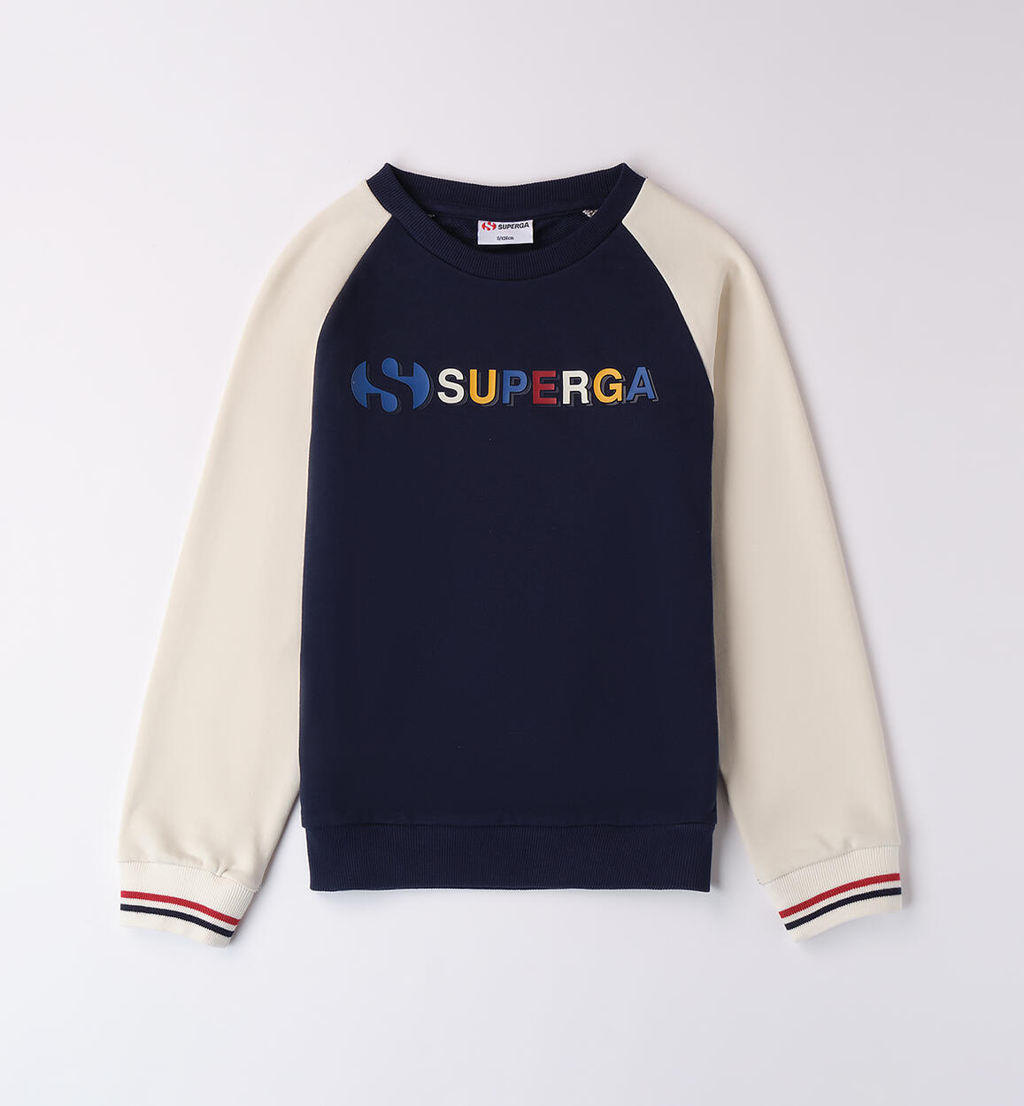 Felpa girocollo Superga BLU SUPERGA