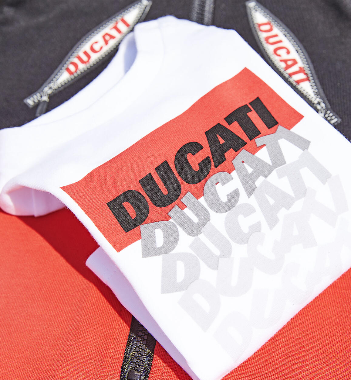 T-shirt bimbo Ducati BIANCO DUCATI