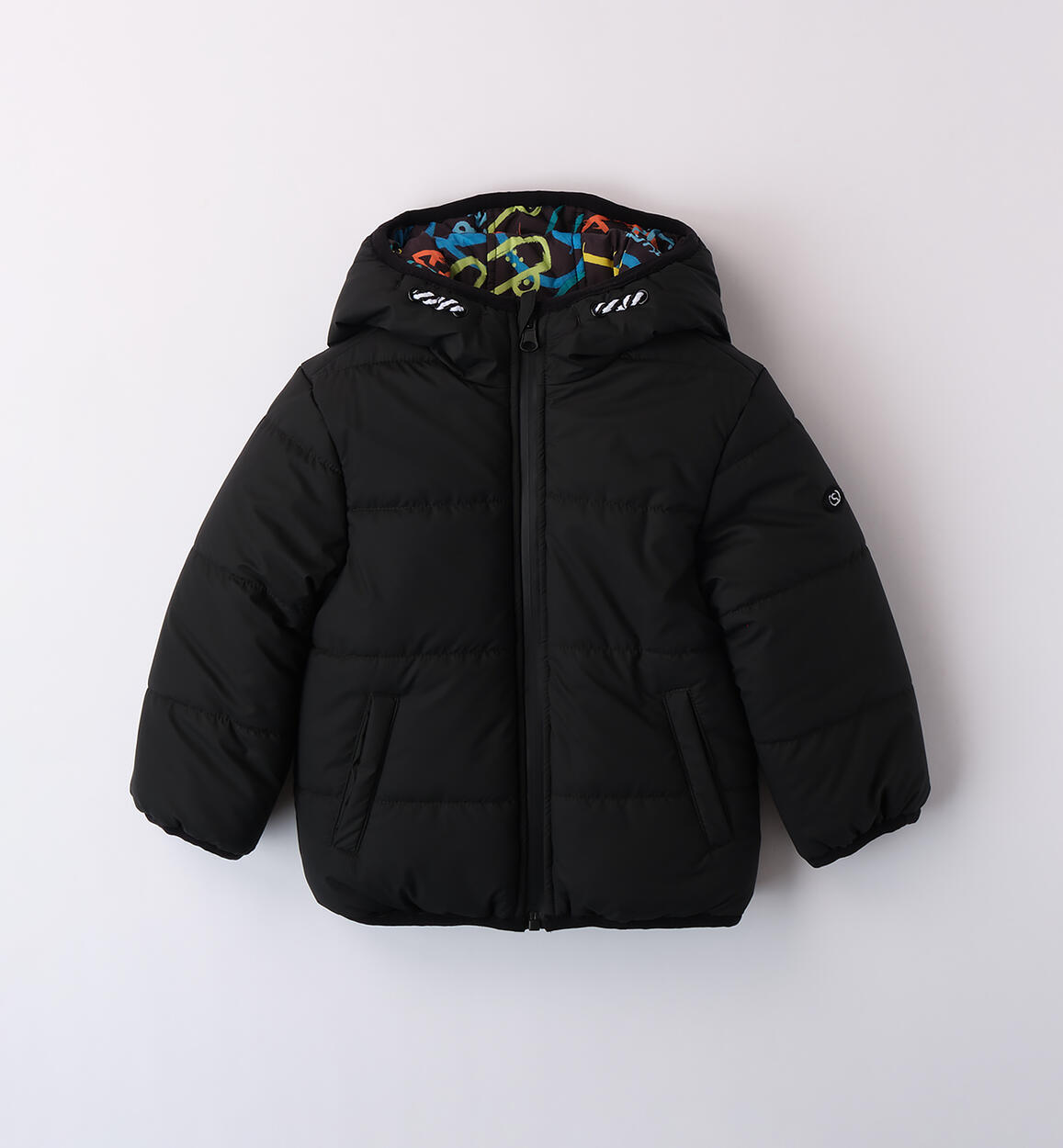 Giubbotto bambino invernale NERO Sarabanda