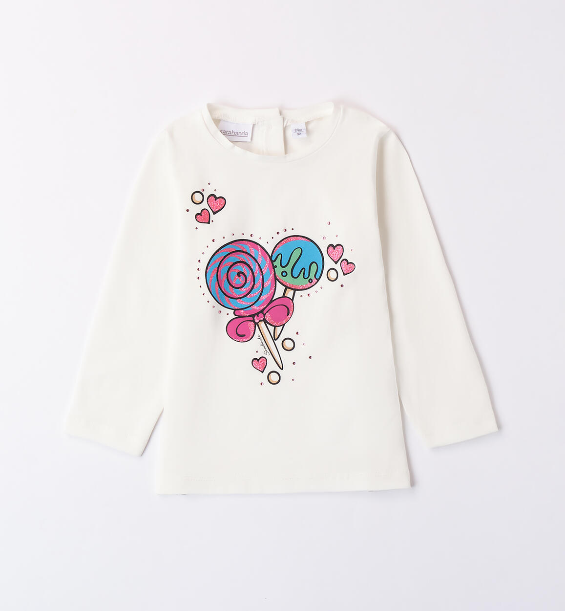 Long sleeve t-shirt for girls CREAM Sarabanda
