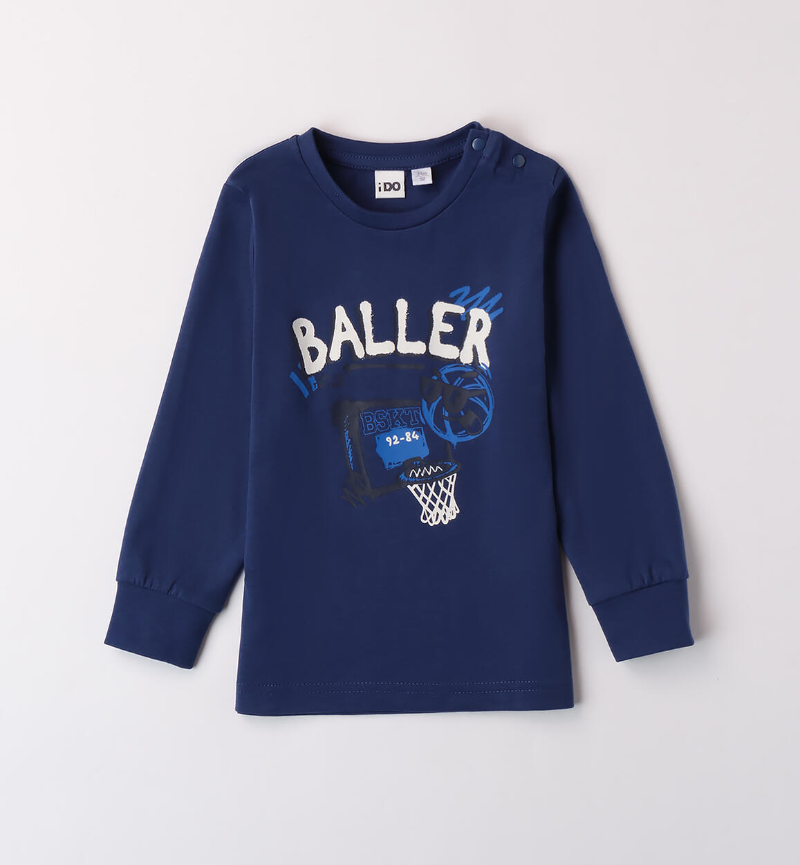 Maglietta per bambino BLU iDO