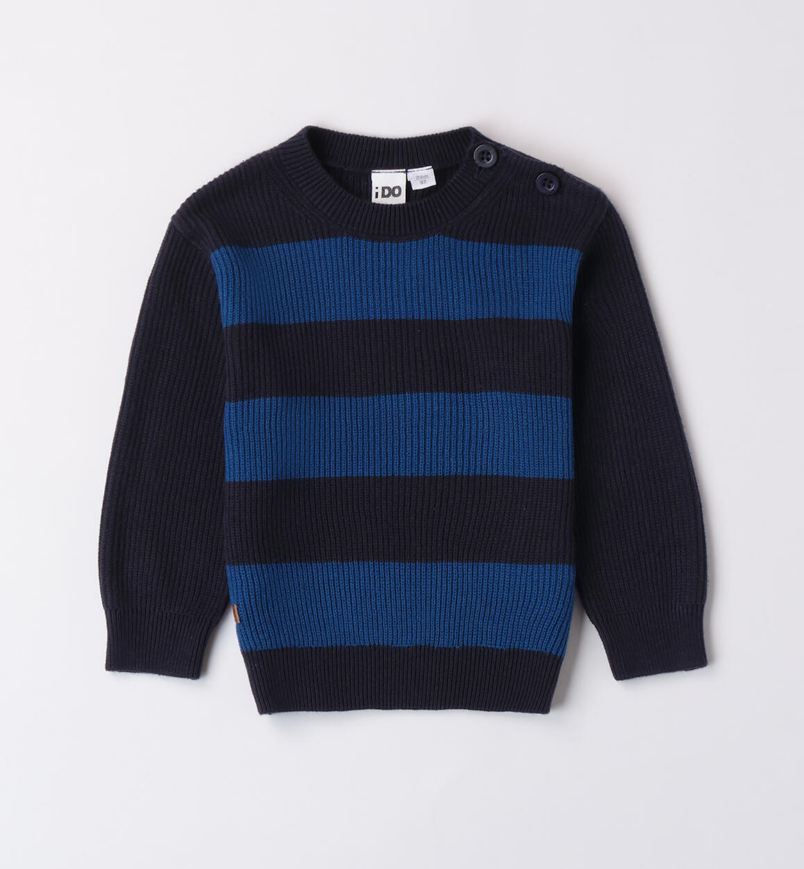 Maglione a righe bambino BLU iDO