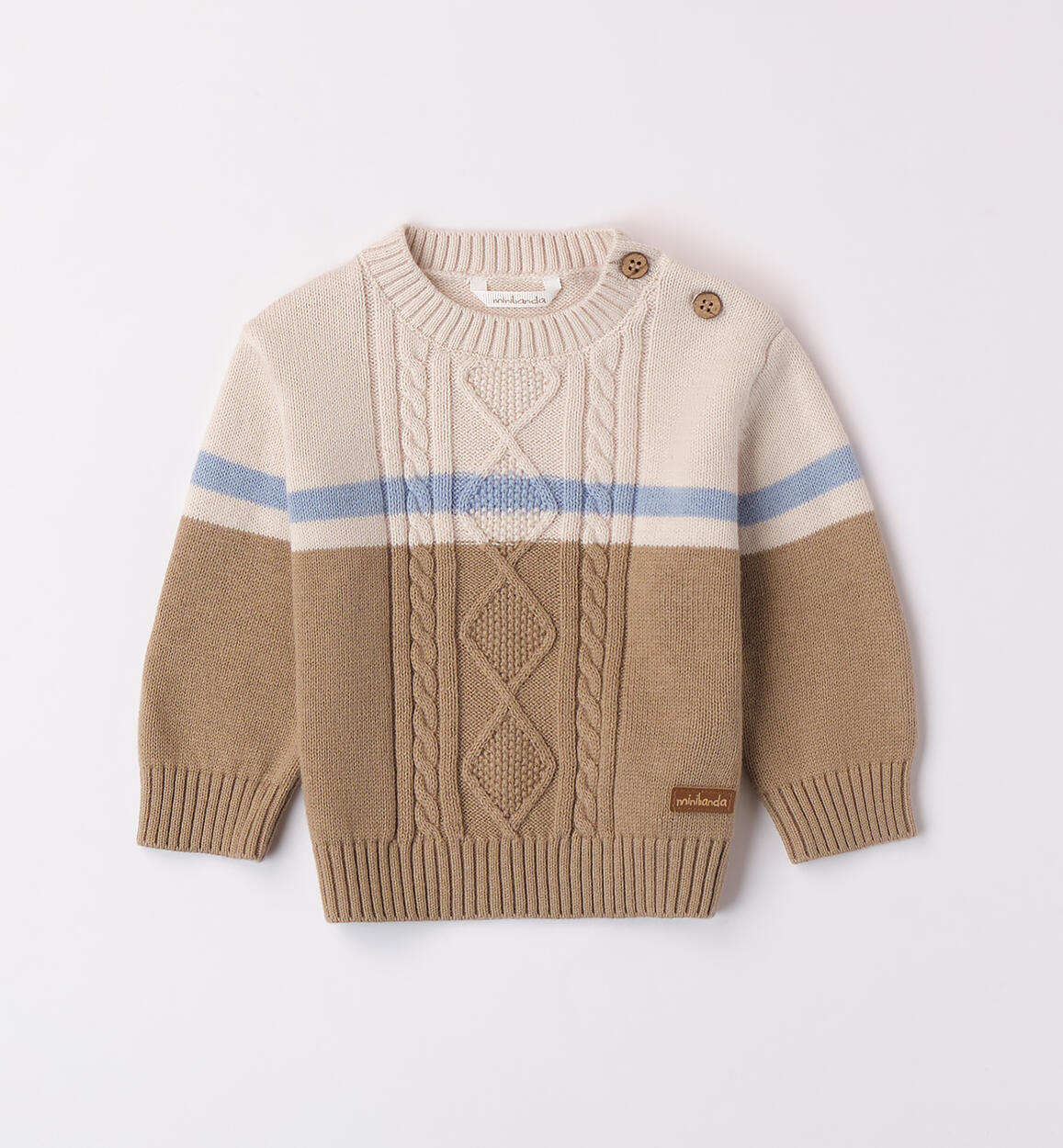 Maglione per neonato PANNA Minibanda