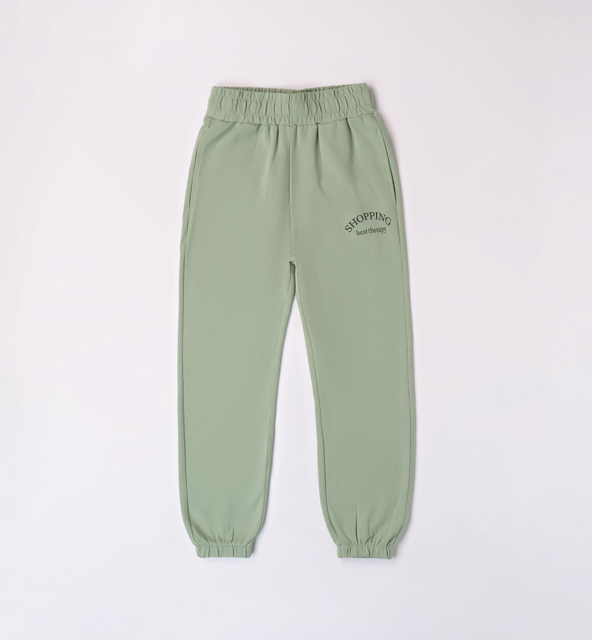 Pantalone tuta ragazza VERDE iDO