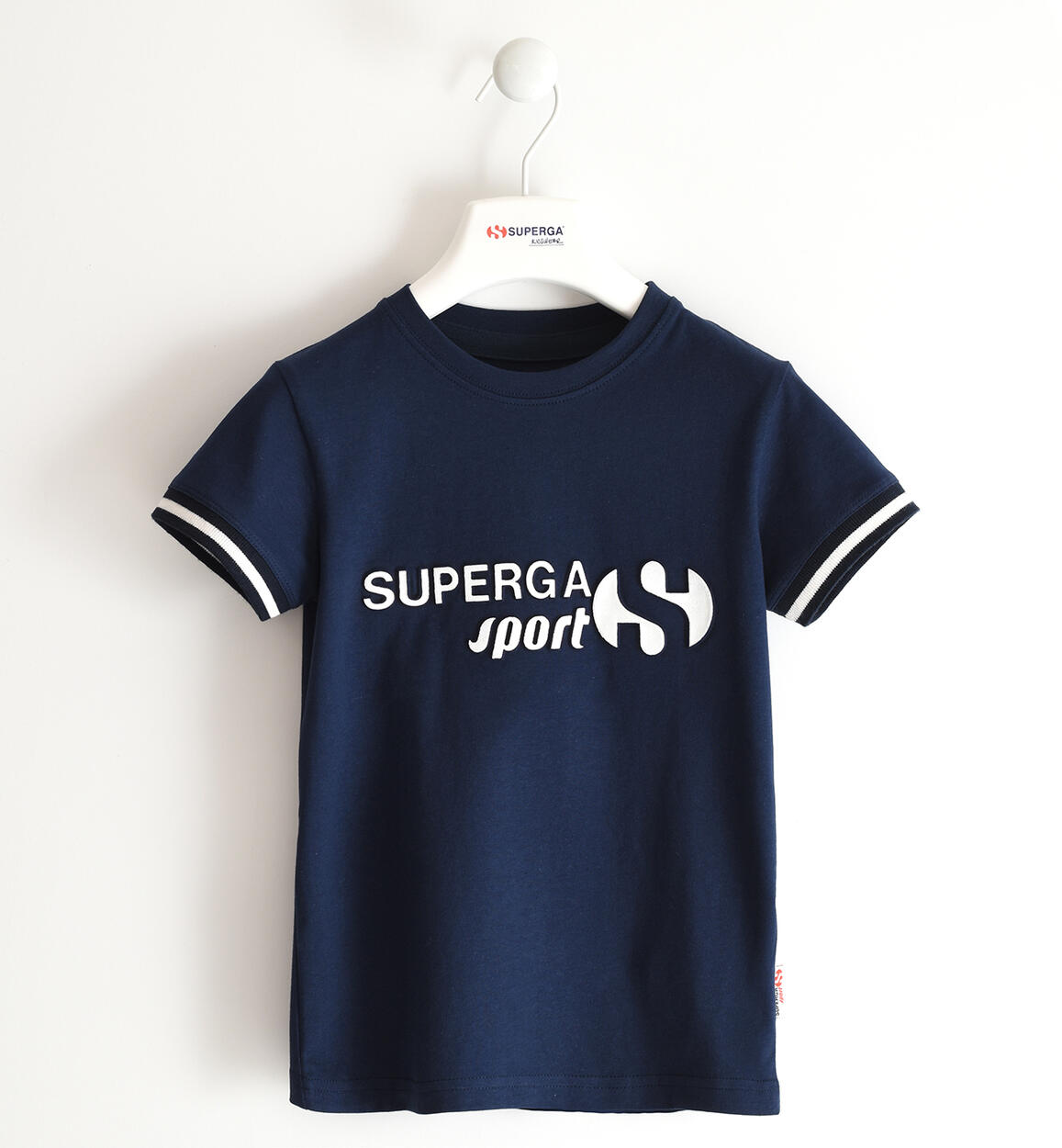 Superga T-shirt per bambino BLU SUPERGA