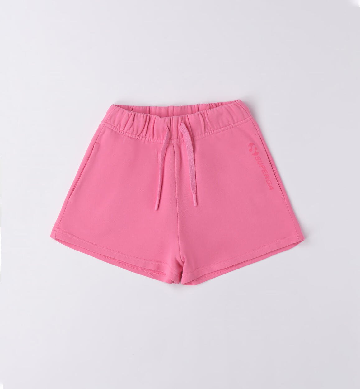 Pantalone corto 100% cotone bambina Superga ROSA SUPERGA
