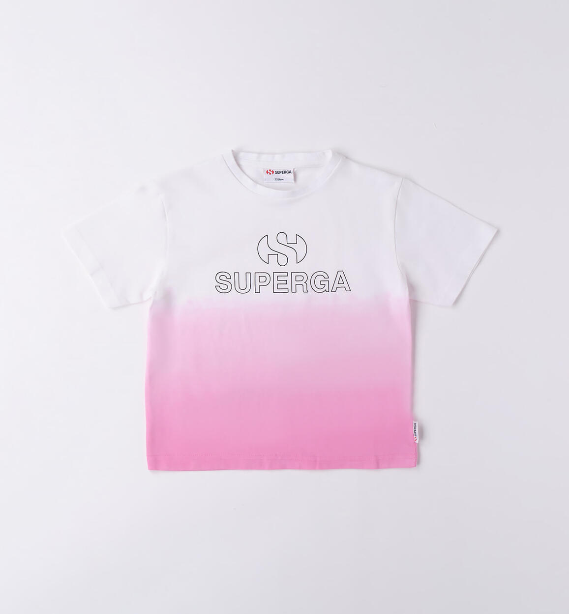T-shirt bambina 100% cotone Superga ROSA SUPERGA
