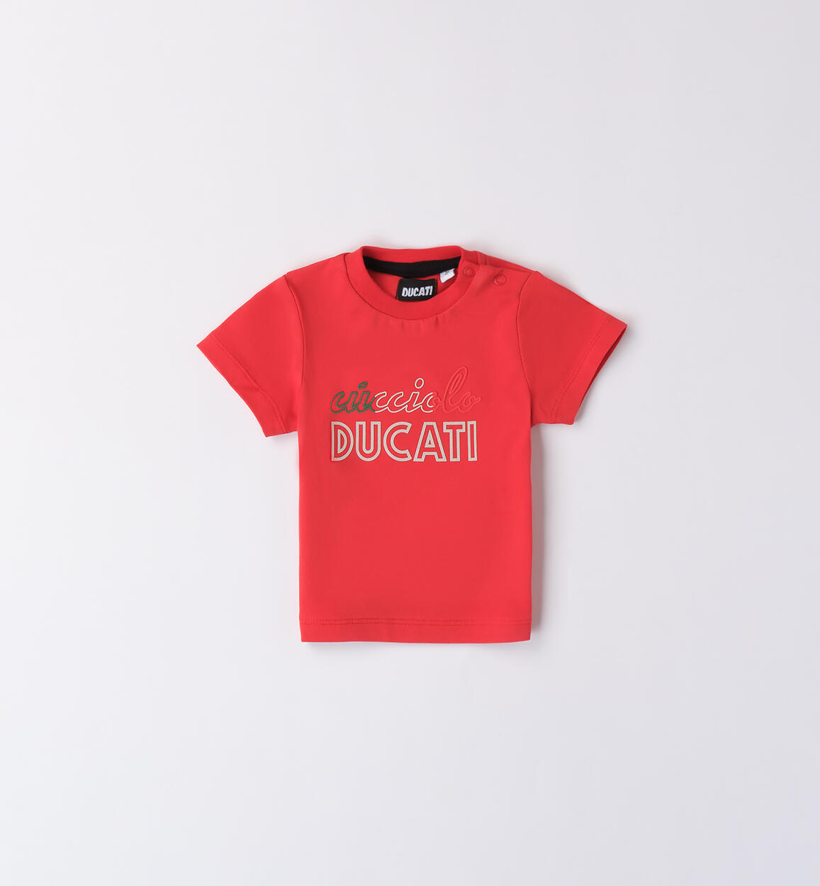 T-shirt stampa tricolore Ducati per bambino ROSSO DUCATI