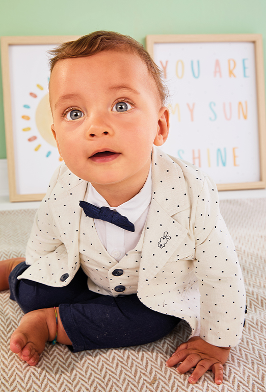 Abbigliamento <br> Cerimonia Neonato