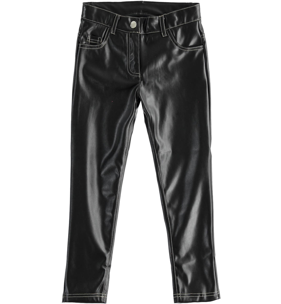 Pantalone in vinile slim fit per bambina da 6 a 16 anni Sarabanda -  PANTALONI - Bambina - Sarabanda