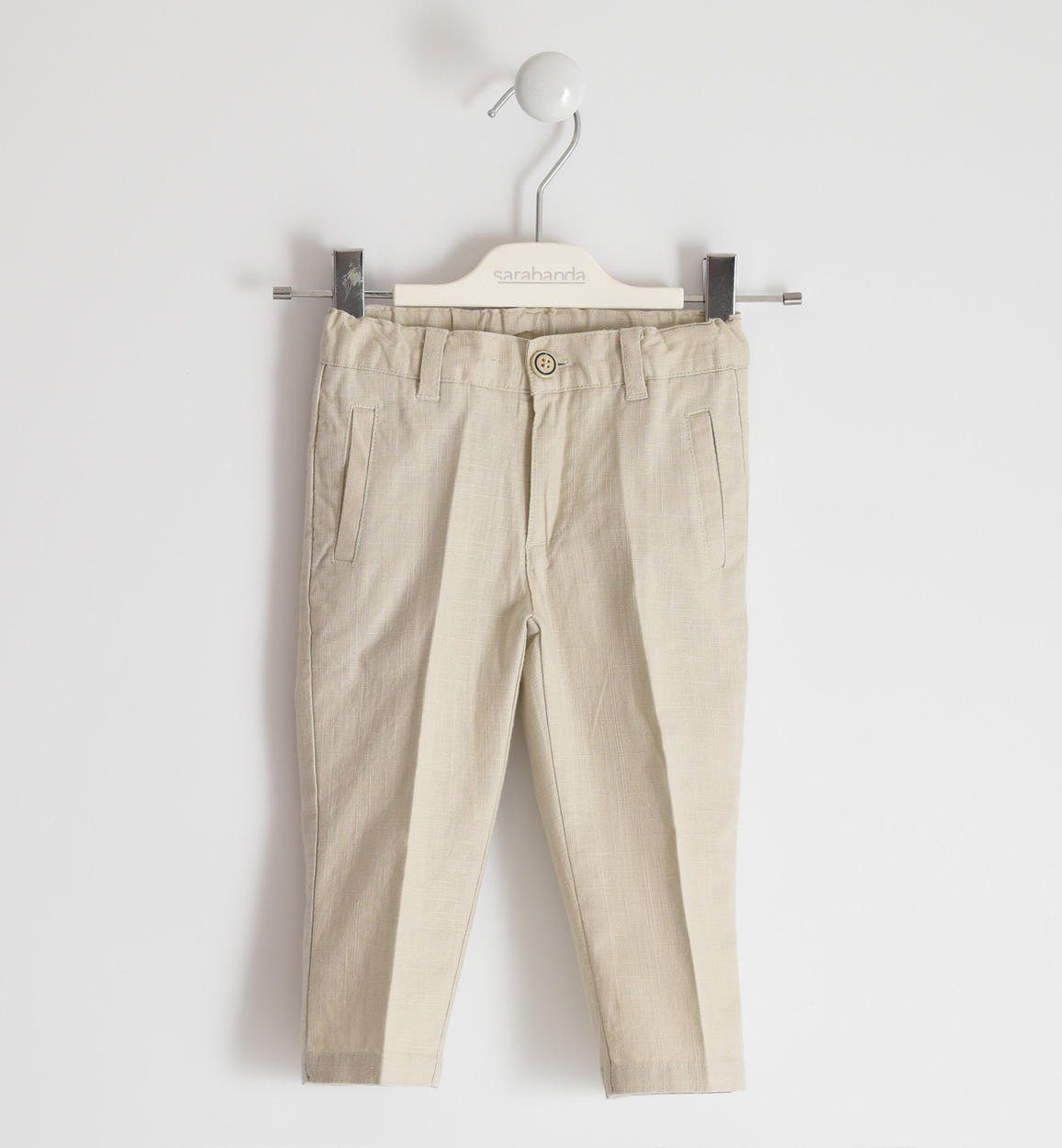 Elegante pantalone classico in lino per bambino da 6 mesi a 7 anni  Sarabanda - PANTALONI - Bambino - Sarabanda