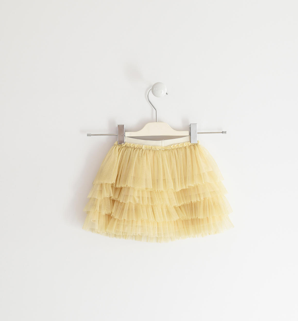 Gonna in tulle a balze arricciate per bambina da 6 mesi a 7 anni ...