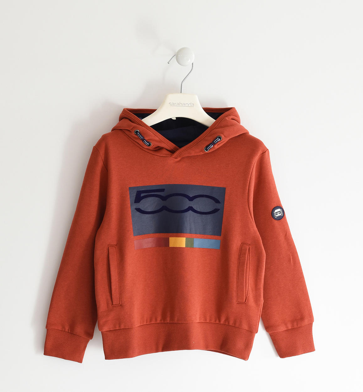 Felpa Garzata Con Cappuccio Brand 500 Per Bambino Da 6 A 16 Anni