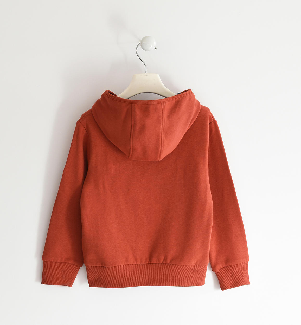 Felpa Garzata Con Cappuccio Brand 500 Per Bambino Da 6 A 16 Anni