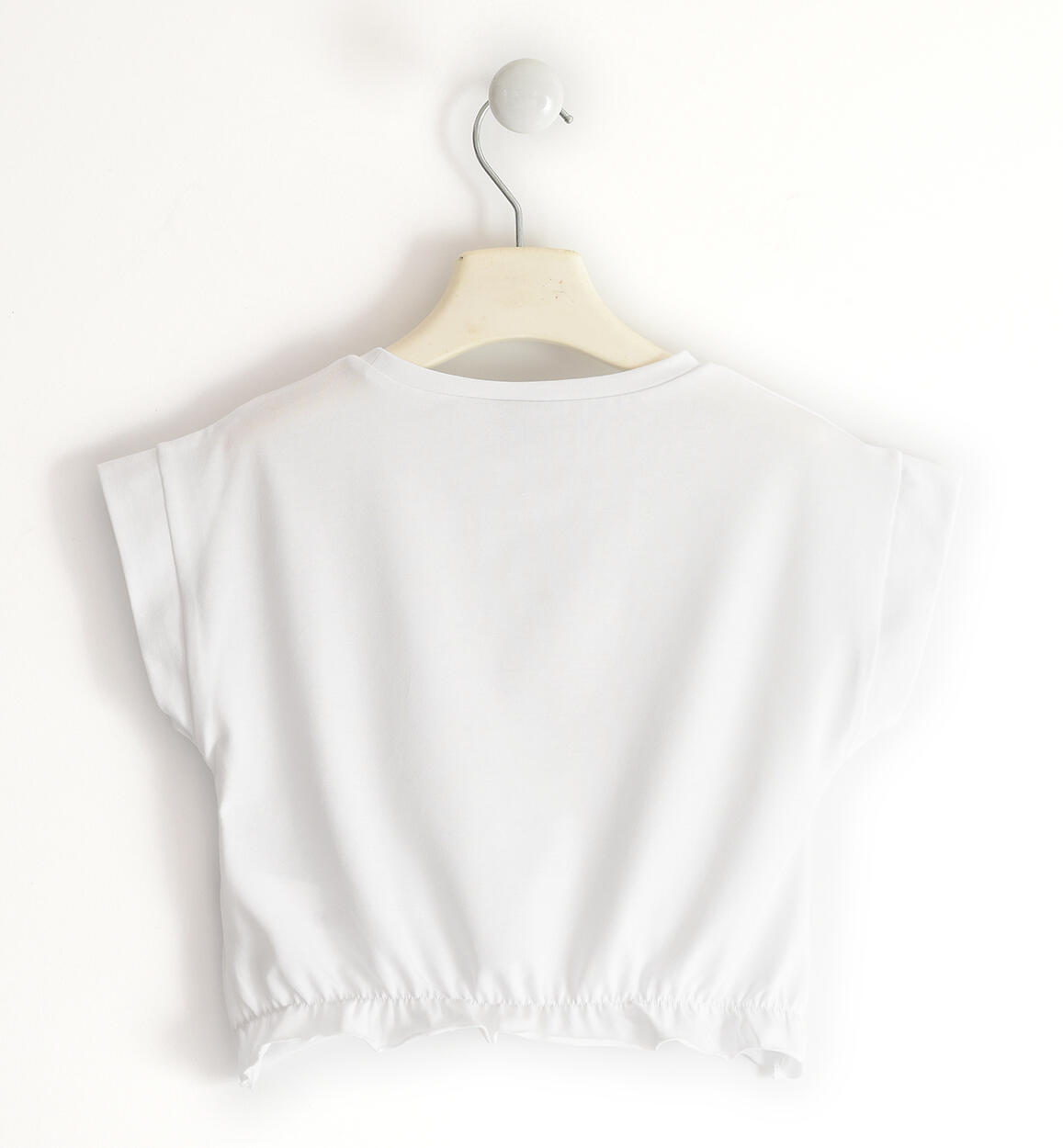 T-shirt ragazza stampe varie BIANCO-0113 - 2470669000