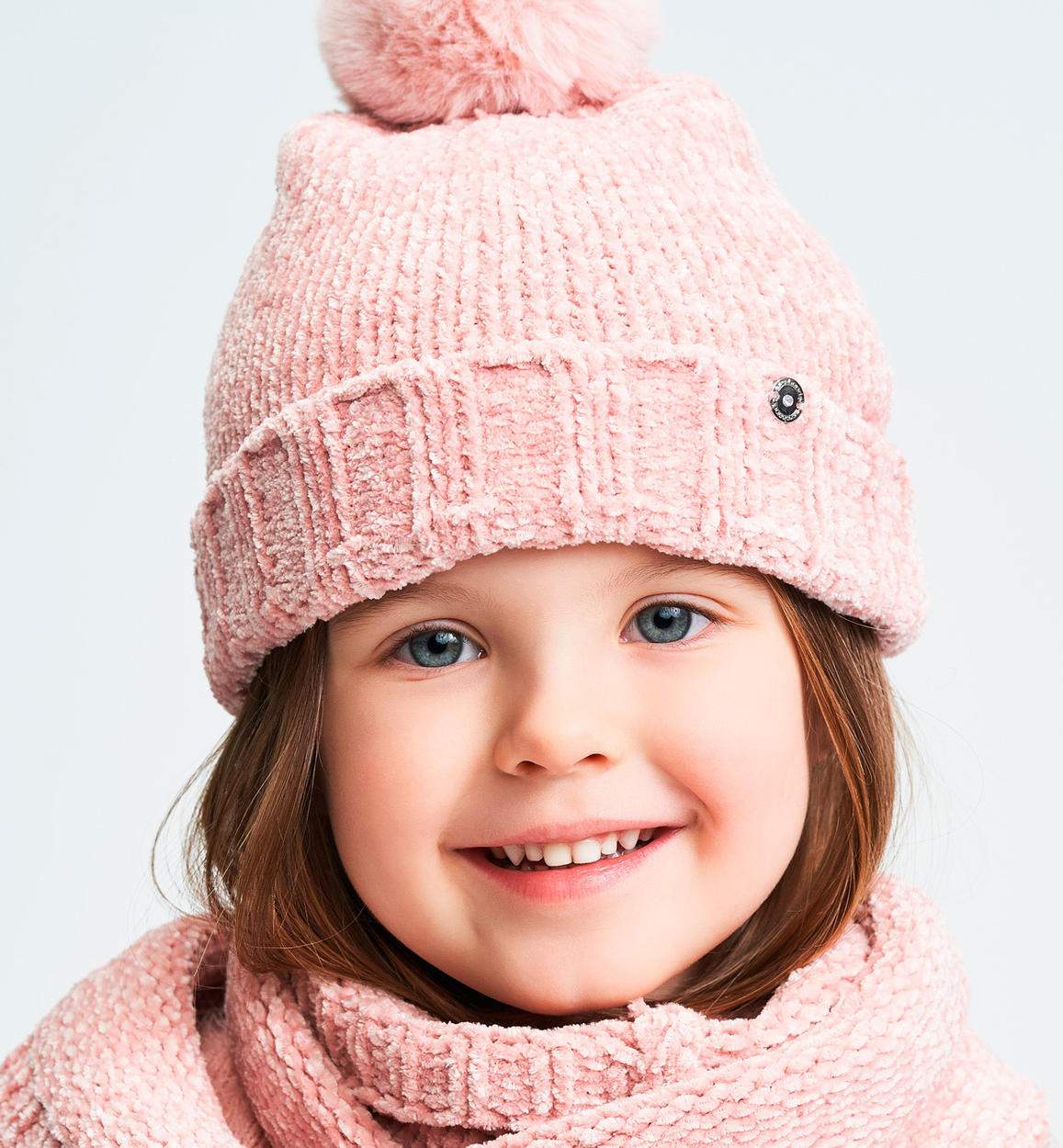 Sage Precede Siblings Cappello in ciniglia modello cuffia per bambina da 6 mesi a 7 anni  Sarabanda - Accessori - 0-18 Mesi - Bambina