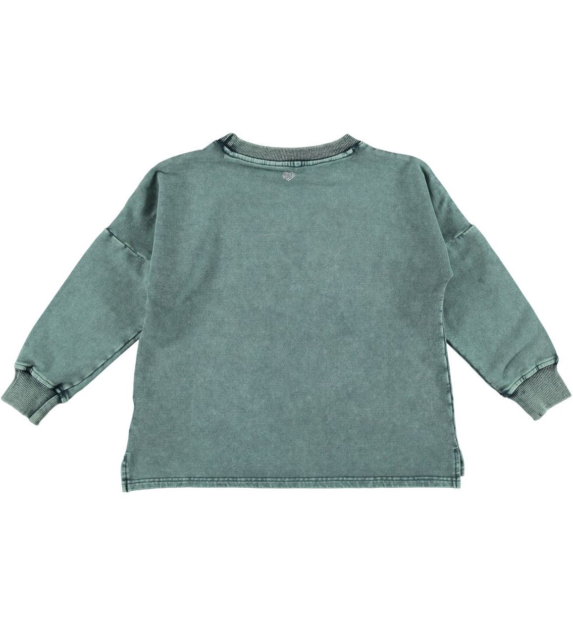 maglietta verde bambina