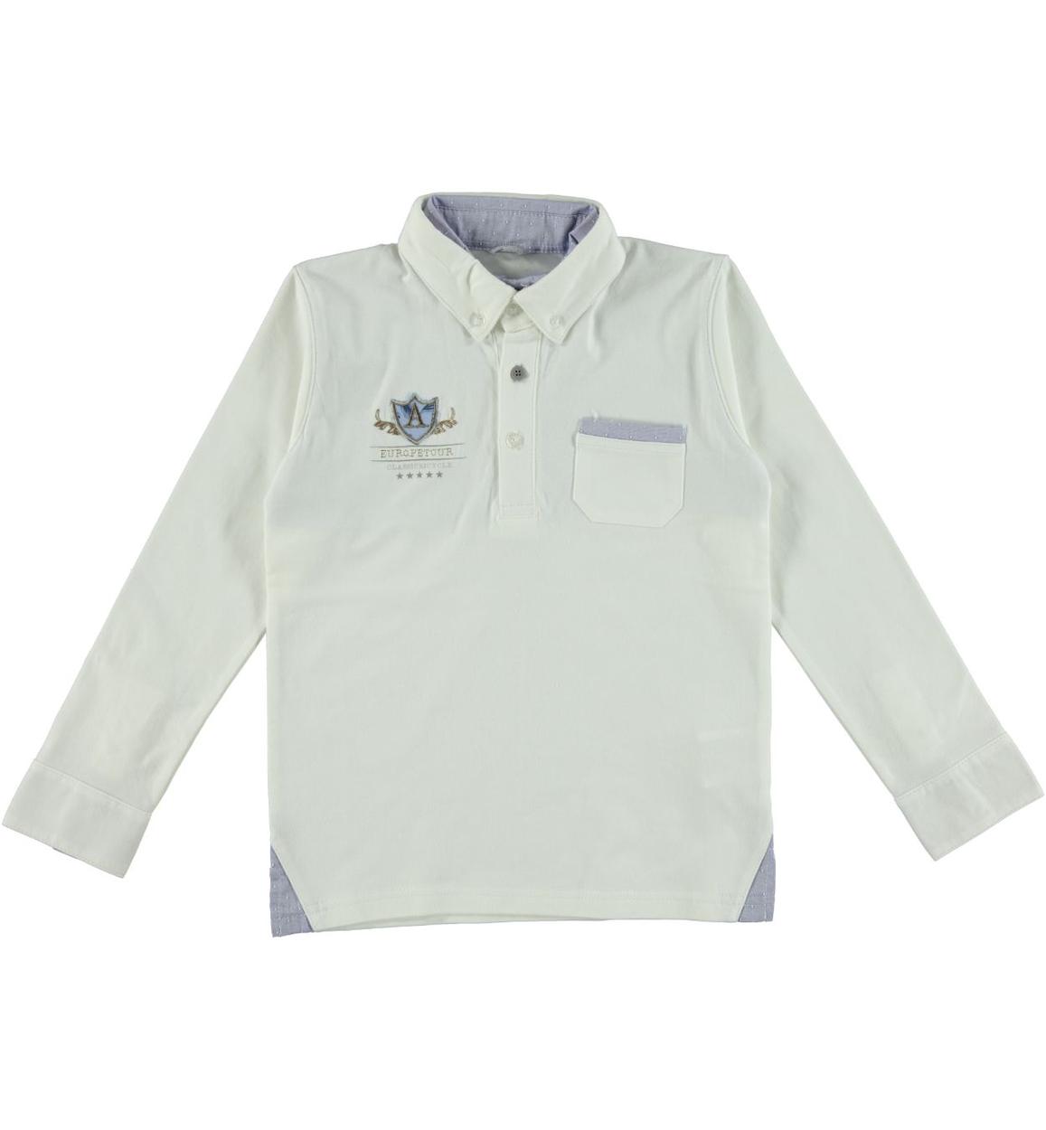 polo manica lunga bambino