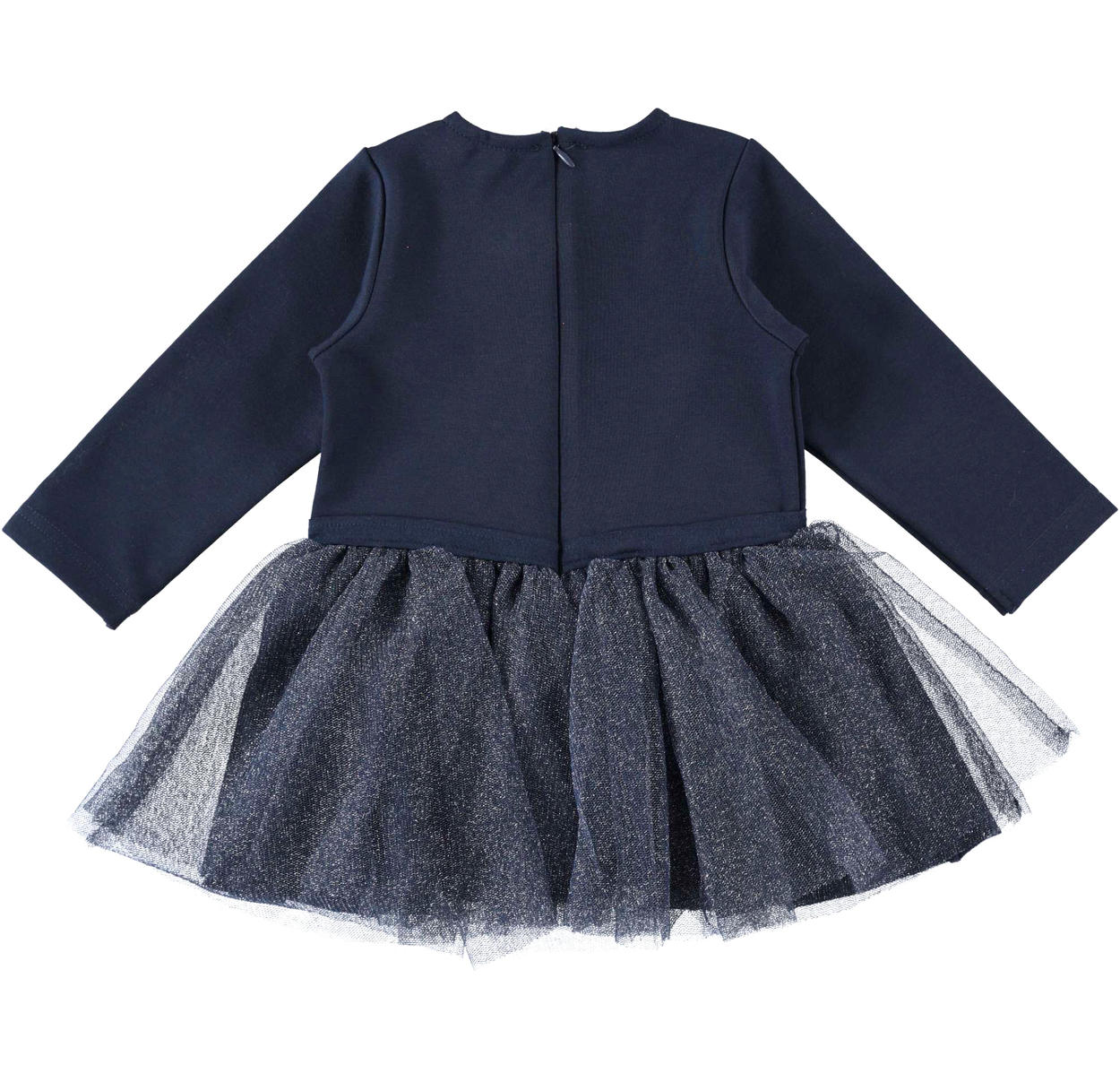 vestito con gonna in tulle