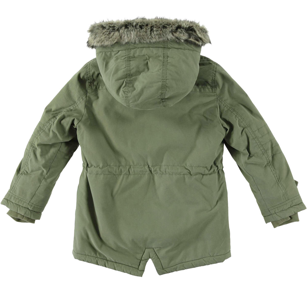 Cappotto Invernale Bambini Acuryx - Parka Imbottito Cotone, Cappuccio Con Pelliccia, Antivento, 4-13 Anni