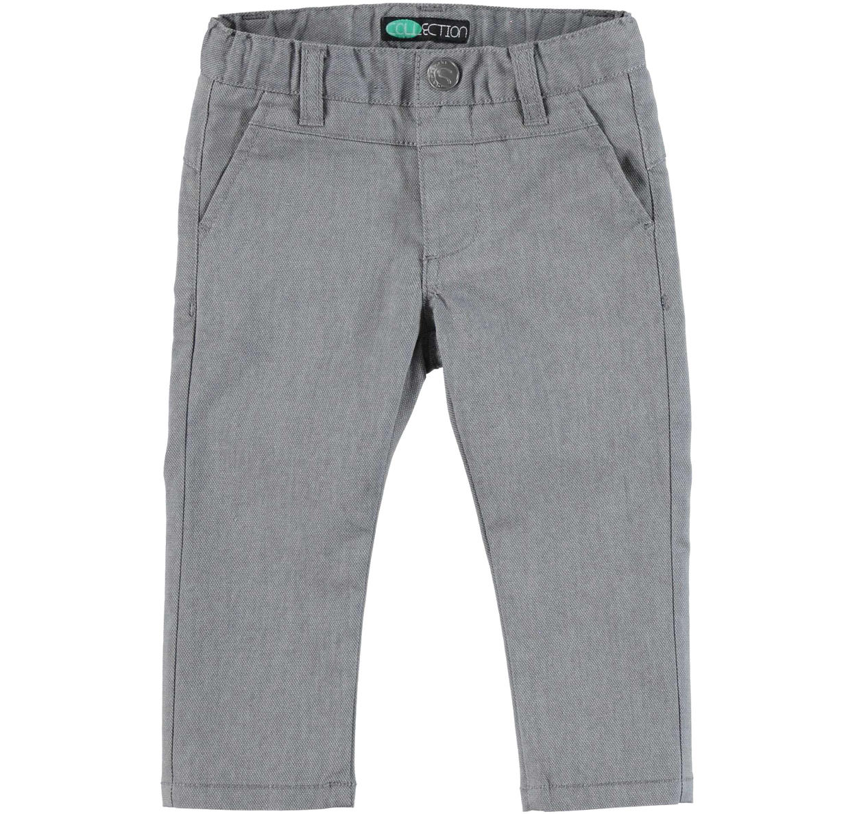 Pantalone corto in denim maglia con toppe per bambino da 6 mesi a 7 anni  Sarabanda - PANTALONI - 6-36 Mesi - Bambino