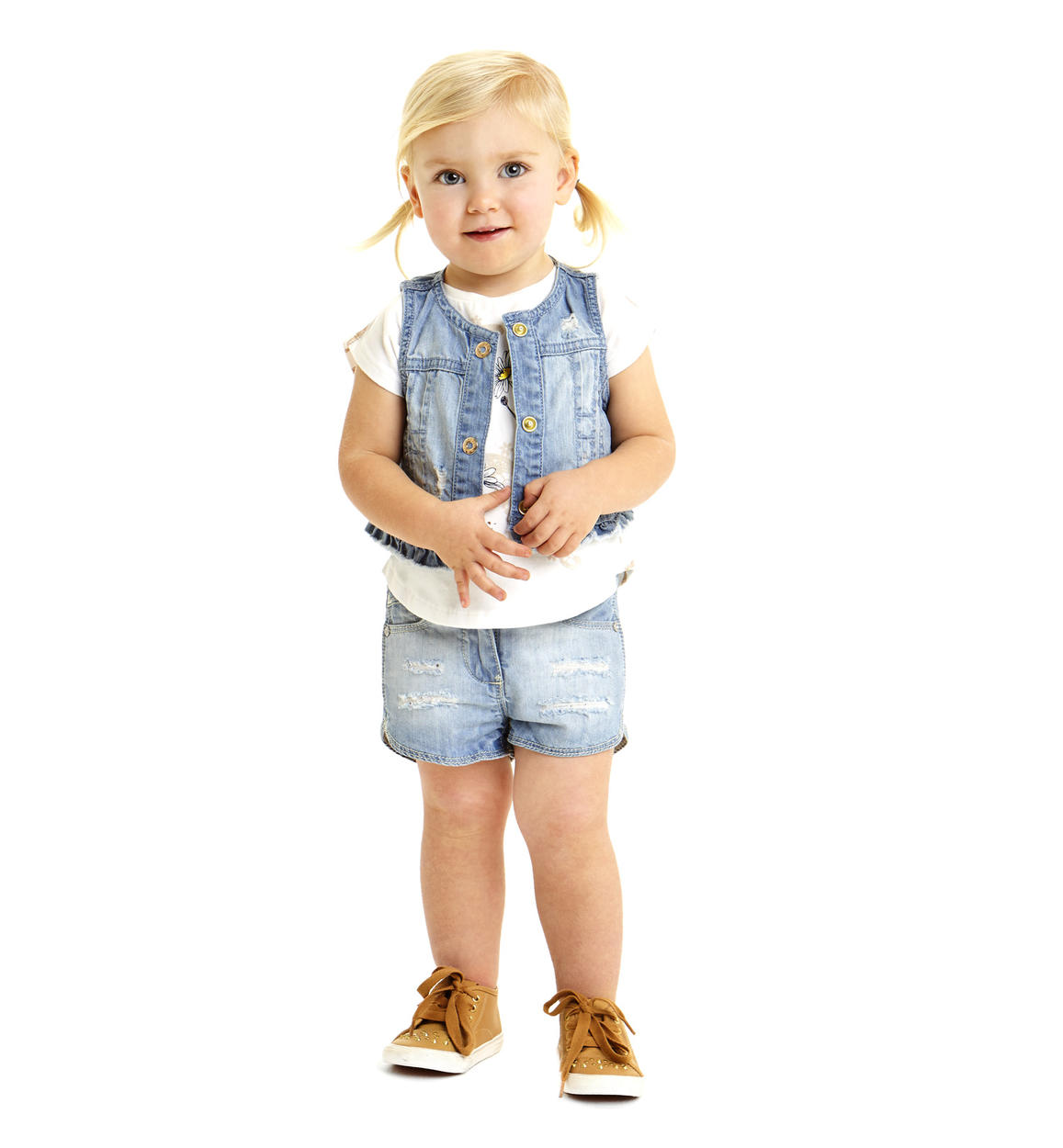 Gilet di jeans bambina hotsell