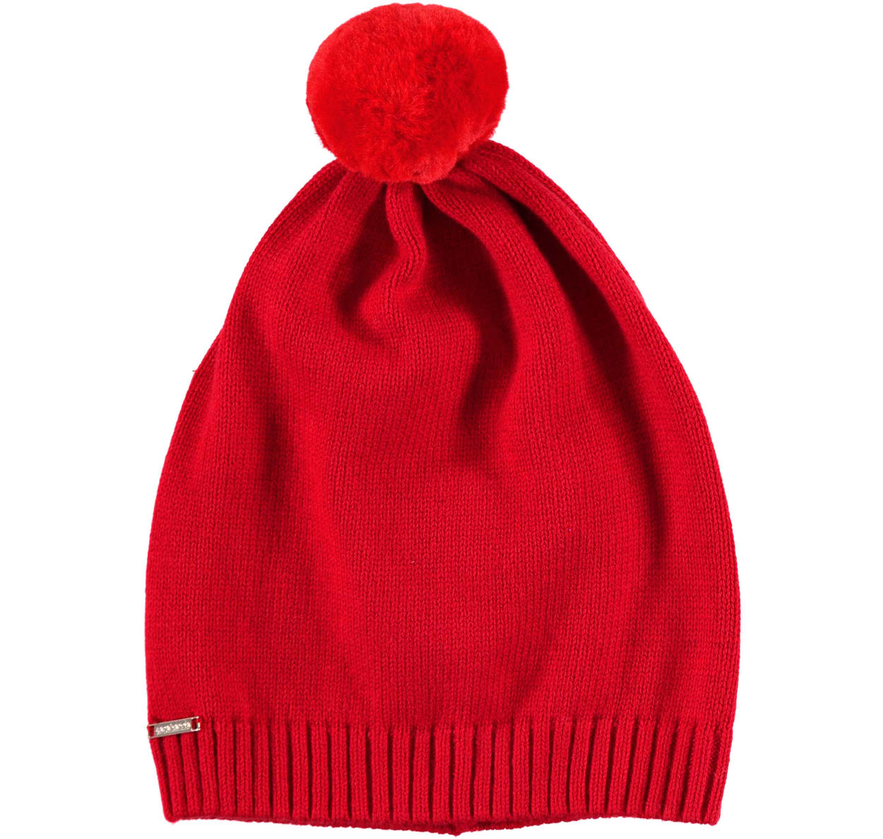 Cappellino modello cuffia in tricot misto cotone per bambina da 6 mesi a 7  anni Sarabanda - Accessori - 6-36 Mesi - Bambina