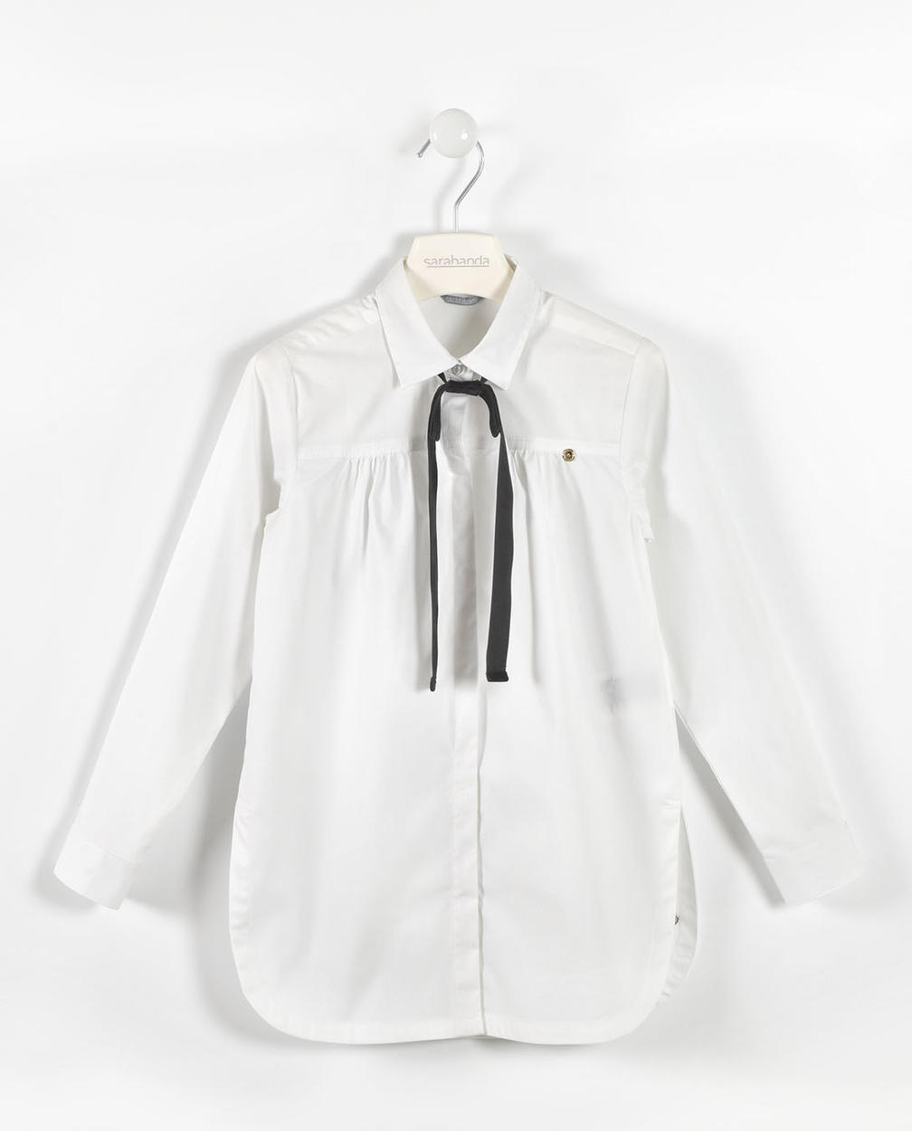 camicia bambina bianca
