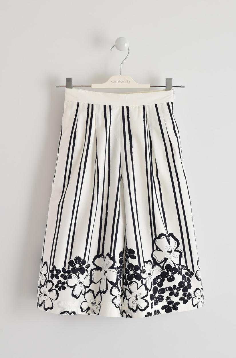 Pantalone cerimonia vestibilità ampia a palazzo per bambina da 6 a 16 anni  Sarabanda - Miniconf Shop