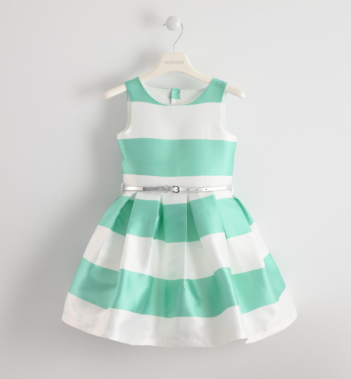 Vestito cerimonia color block in raso per bambina da 6 a 16 anni Sarabanda  - ABITI - Bambina - Sarabanda