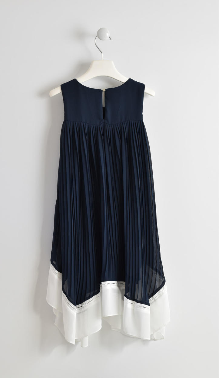 Vestito cerimonia in voile plissettato con taglio stile impero per bambina  da 6 a 16 anni Sarabanda - ABITI - 3-16 Anni - Bambina