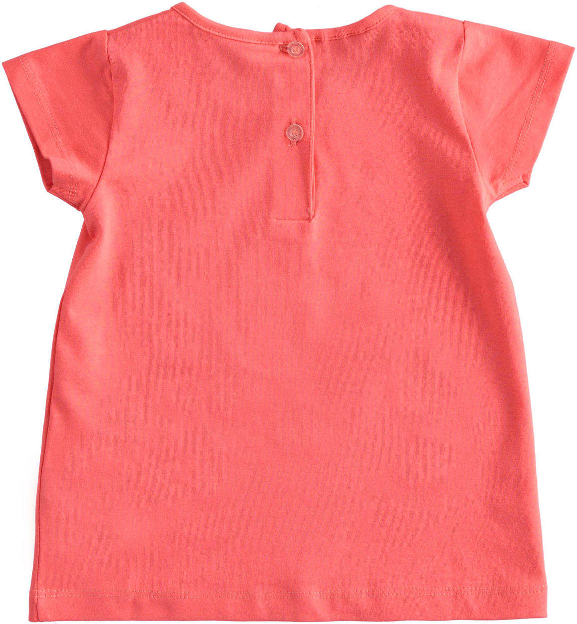 T-shirt bambina con strass CORALLO-2143 - 1491476900