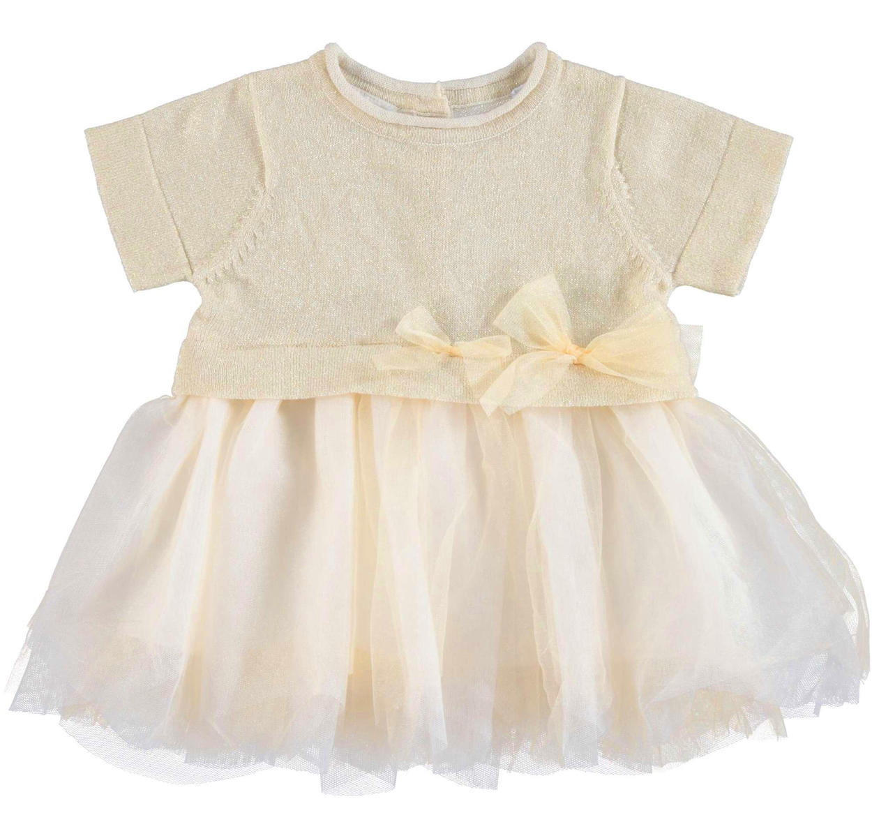 Completo Gonna Tulle Con Fascia Per Neonata - Per Foto, Battesimi E Regali Speciali - Foto 10