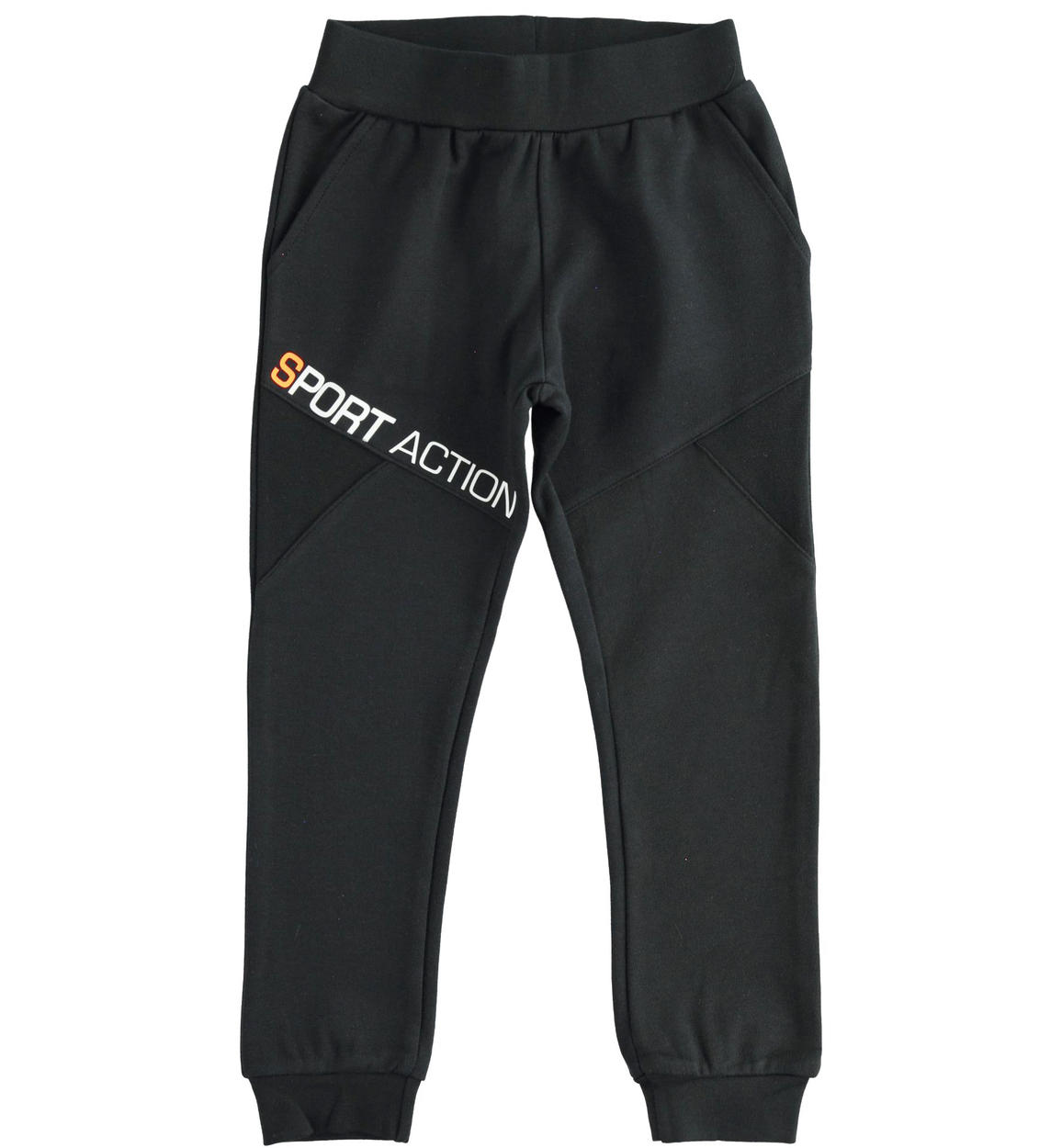 Pantalone Felpa Yours Nero per Bambino 