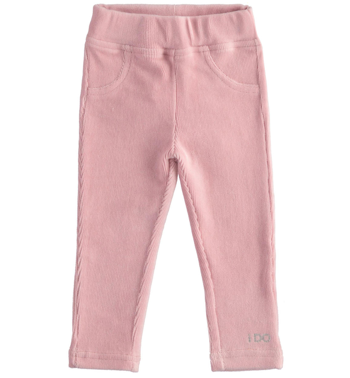 Pantalone in ciniglia effetto velluto per bambina da 6 mesi a 7 anni iDO -  PANTALONI - Bambina - iDO