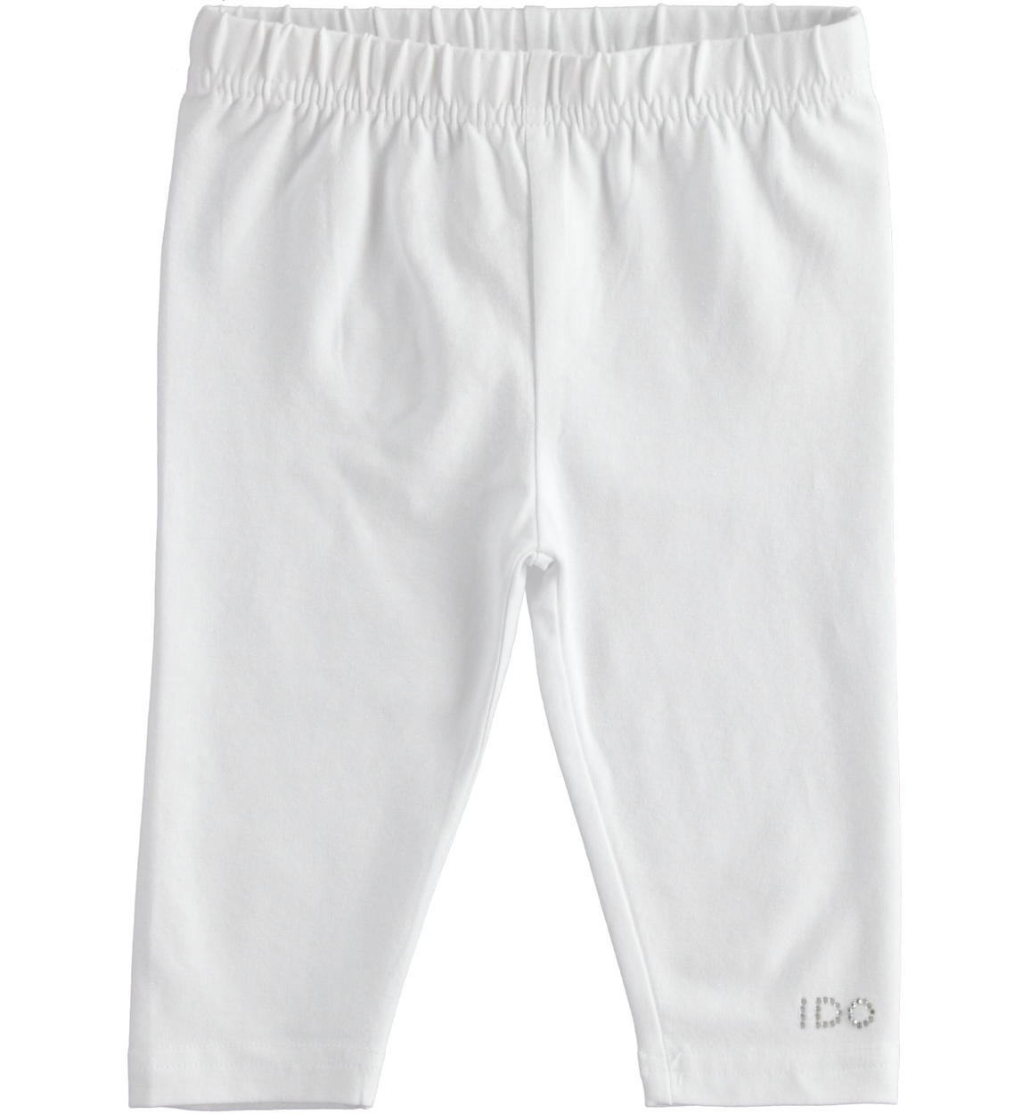 Leggings in jersey stretch modello pinocchietto per bambina da 6 mesi a 7  anni iDO - PANTALONI - 6-36 Mesi - Bambina