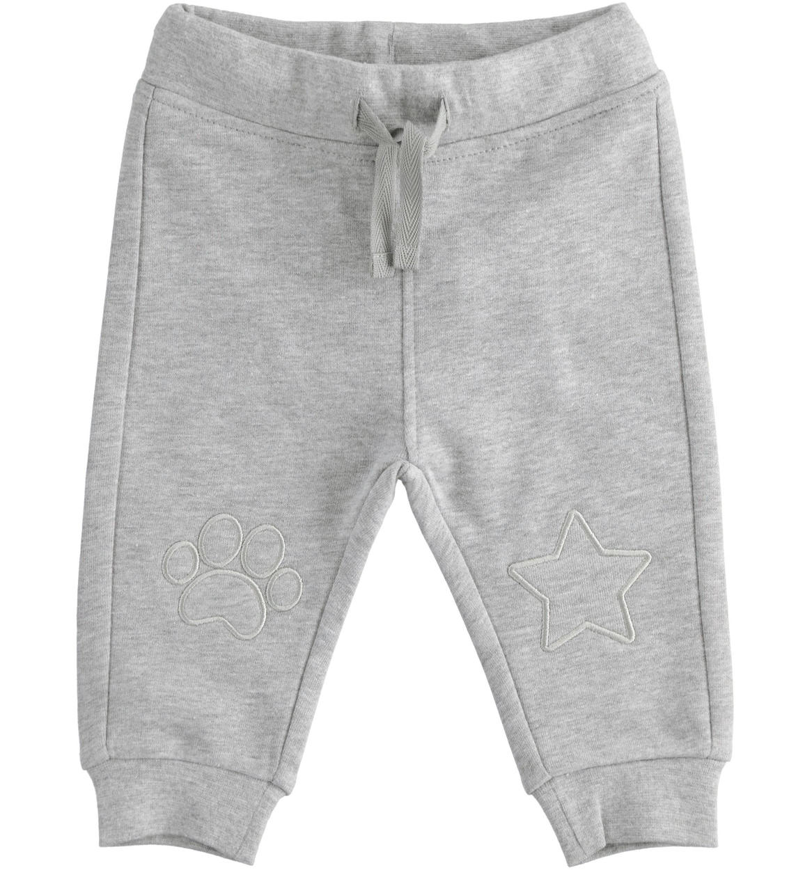 Pantalone in felpa invernale con toppe per bambino da 0 a 18 mesi iDO -  PANTALONI - Bambino - iDO
