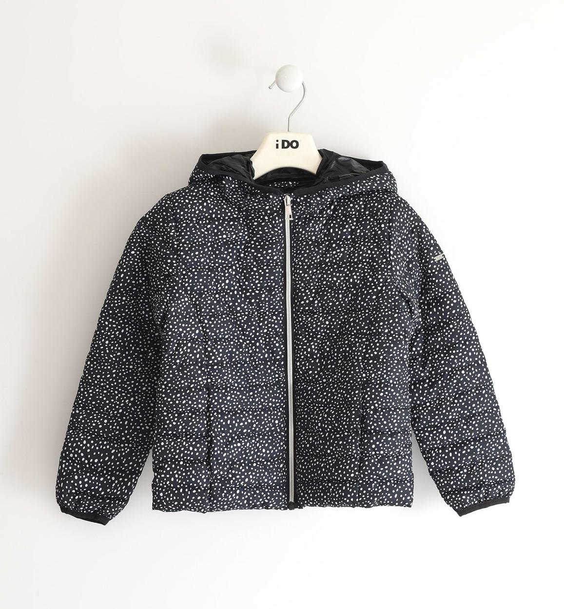 Piumino bambina modello 100 grammi NERO iDO