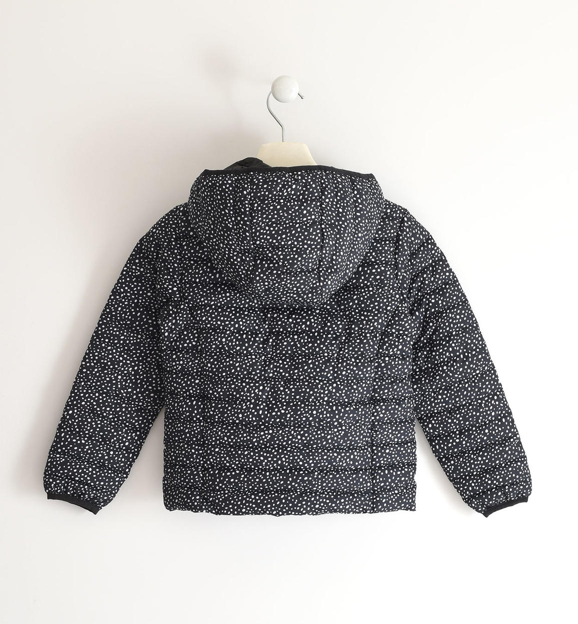 Piumino bambina modello 100 grammi BIANCO-NERO-6QA2 - 2784422649