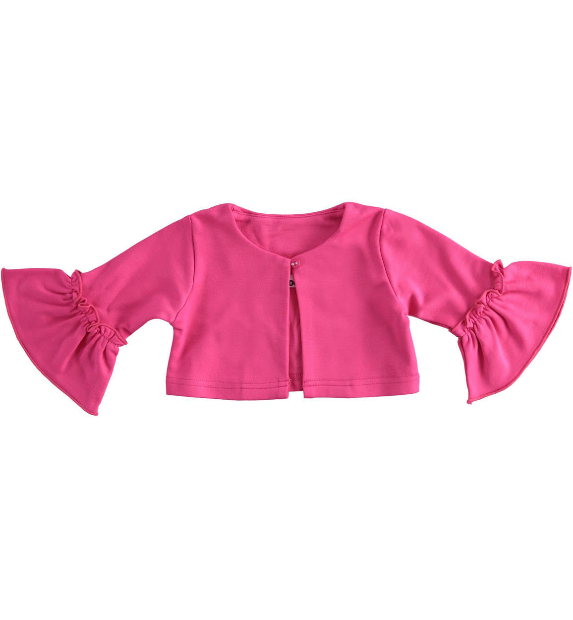 Coprispalle bambina con maniche a calice FUCSIA iDO