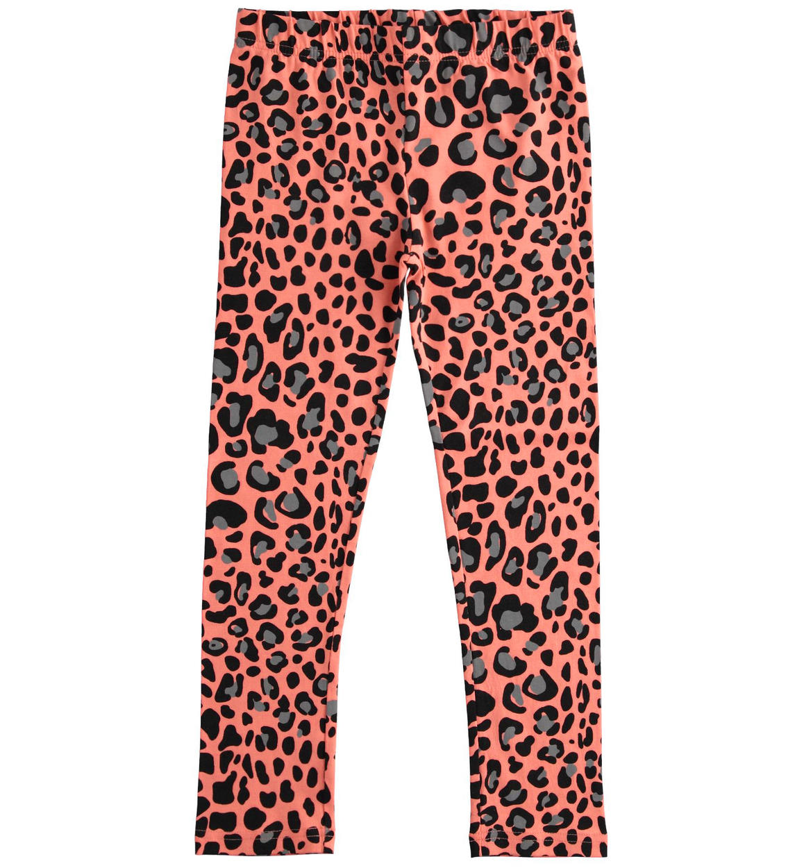 Leggings bambina in jersey stretch ROSSO iDO